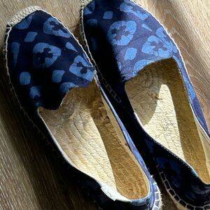 Soludo Wren X  Batik Espadrille Flat for Anthology Size 9